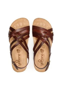 Yokono Sandalias De Cuña - Brun -Mundo De Zapatos 7e63976f7cf444f6b0ed524bce2bd21e