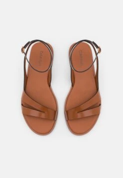Calvin Klein Almond- Sandalias - Cognac -Mundo De Zapatos 7f1248b7bd114451ae106d77e1b8614f