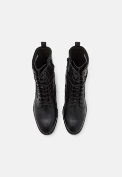 Tamaris Botines Con Cordones - Black Matt -Mundo De Zapatos 8236979d80274b768129b9323814ec07