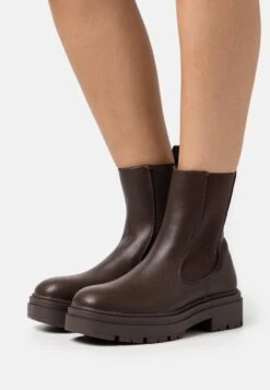 Even&Odd Botines Con Plataforma - Brown