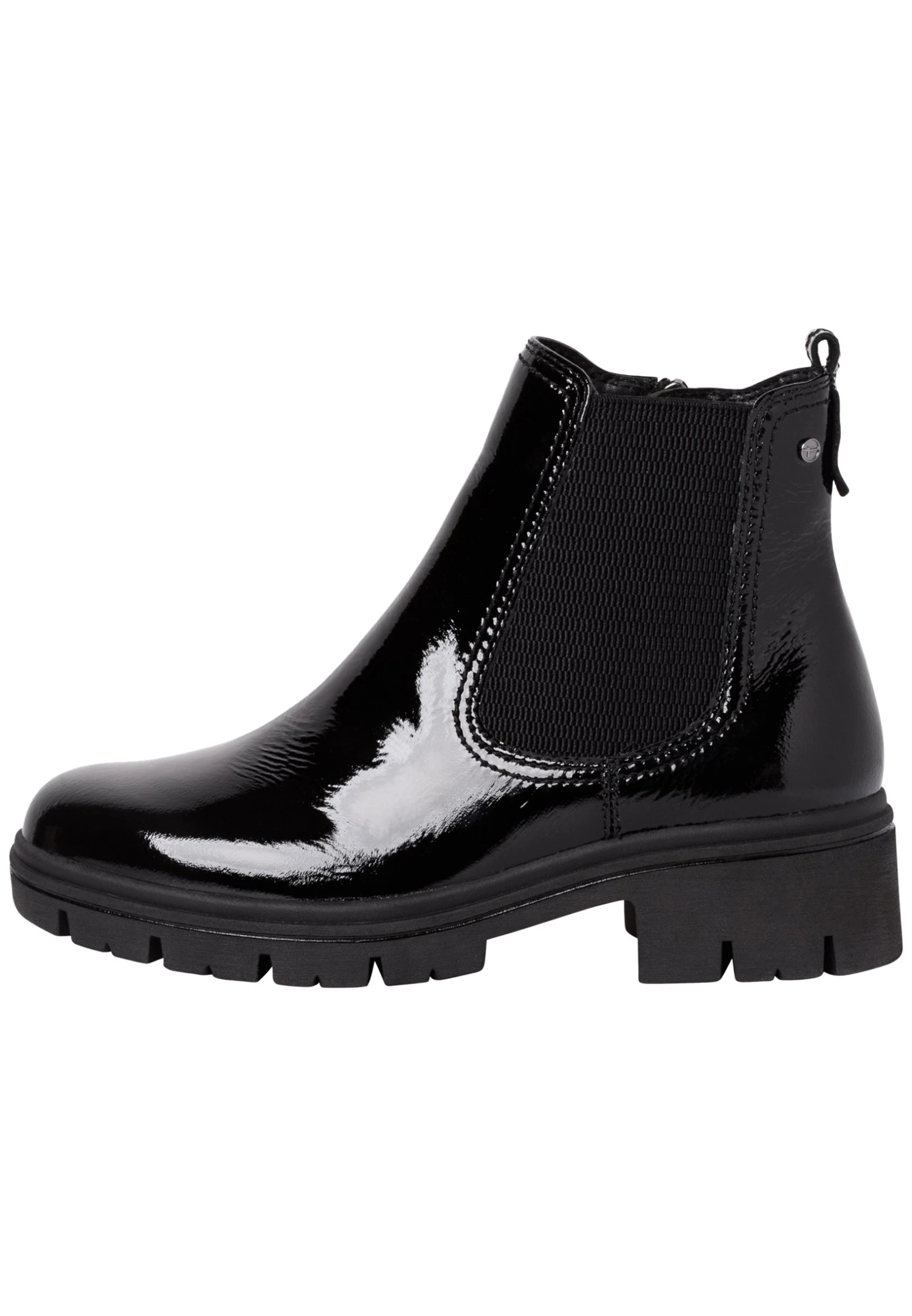 Tamaris Comfort- Botines Bajos - Black Patent 1 Tamaris Comfort- Botines Bajos - Black Patent