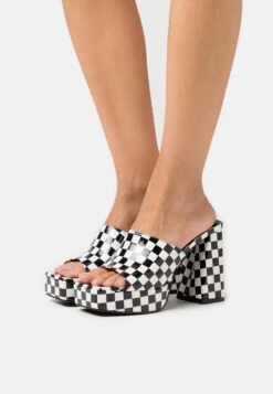 Sandalias - Black/White