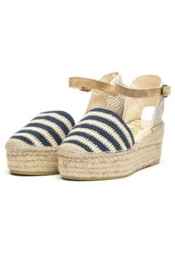 Vidorreta Valenciana Cuña - Zapatos De Plataforma - Azul Marino -Mundo De Zapatos 8e2003ee15f4426fb20d0769157d40cb