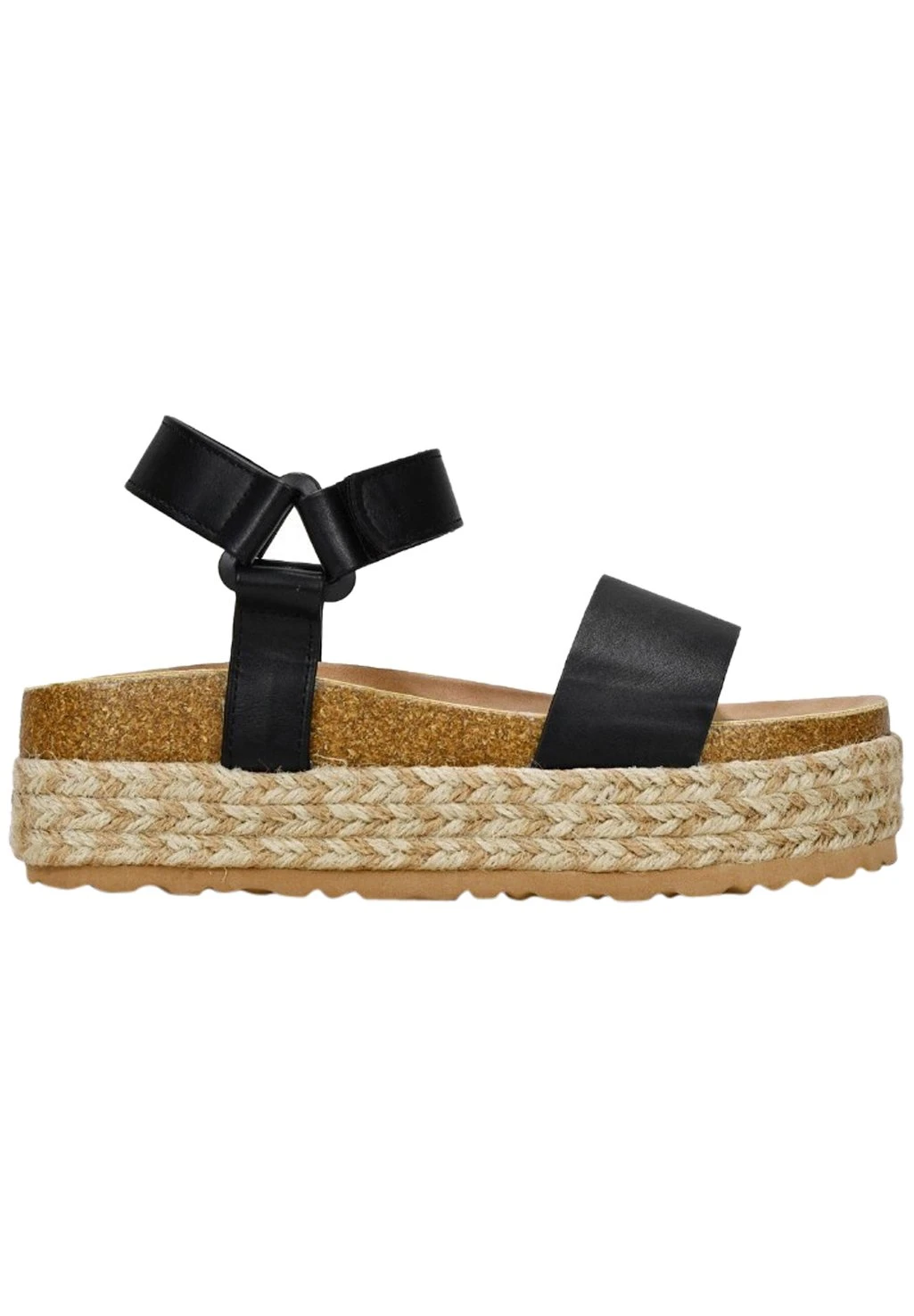 Sandalias De Cuña - Black 2 Sandalias De Cuña - Black - Imagen 2