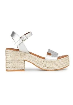 Abaka Laminado- Alpargatas - Plata