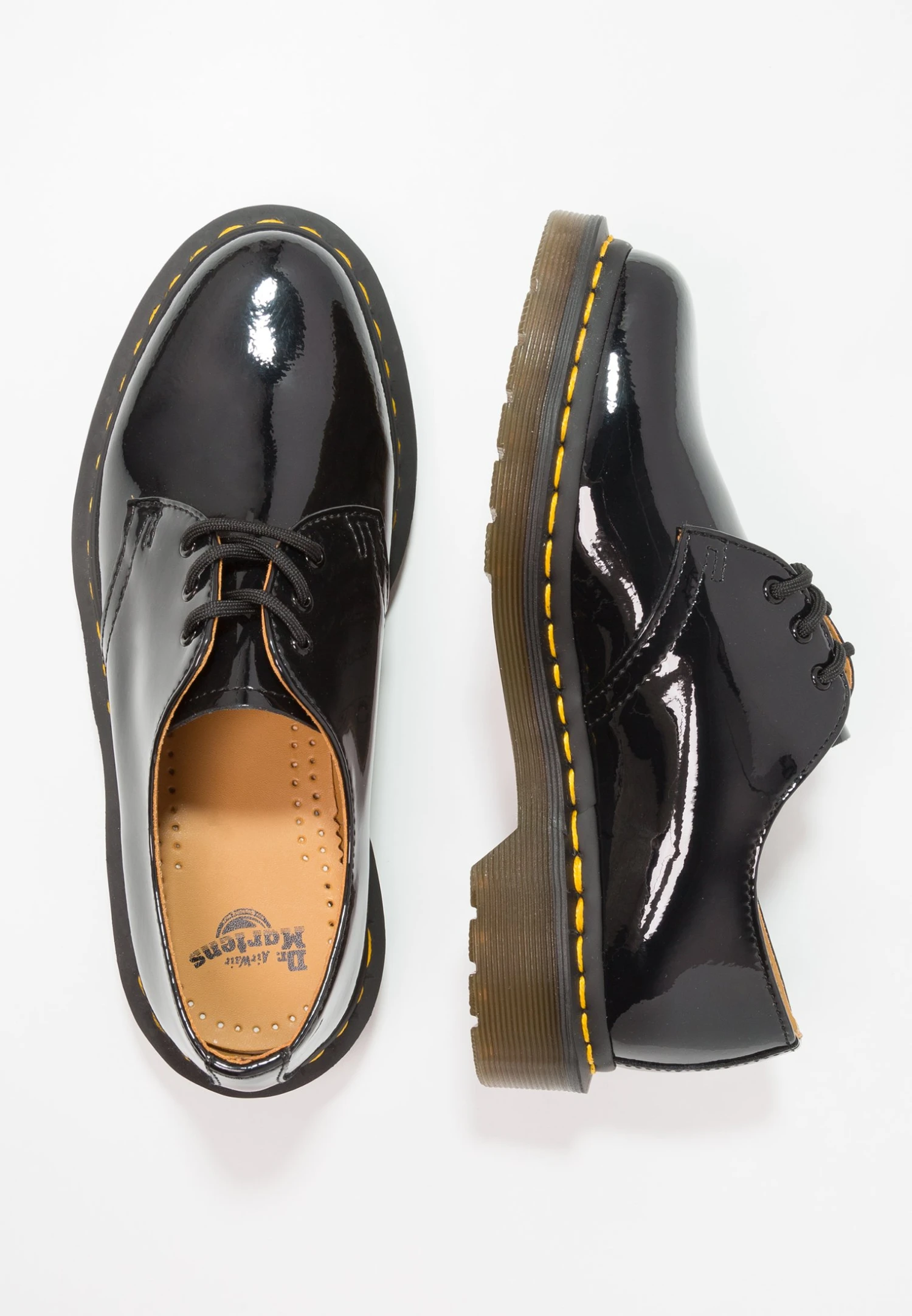 Dr. Martens 1461 3 Eye Shoe Patent Lamper - Zapatos De Vestir - Black 6 Dr. Martens 1461 3 Eye Shoe Patent Lamper - Zapatos De Vestir - Black - Imagen 6