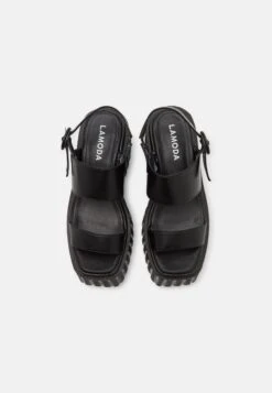 Lamoda Wont Budge - Sandalias Con Plataforma - Black -Mundo De Zapatos 95ac439fb83c470290570e9cf53f1586