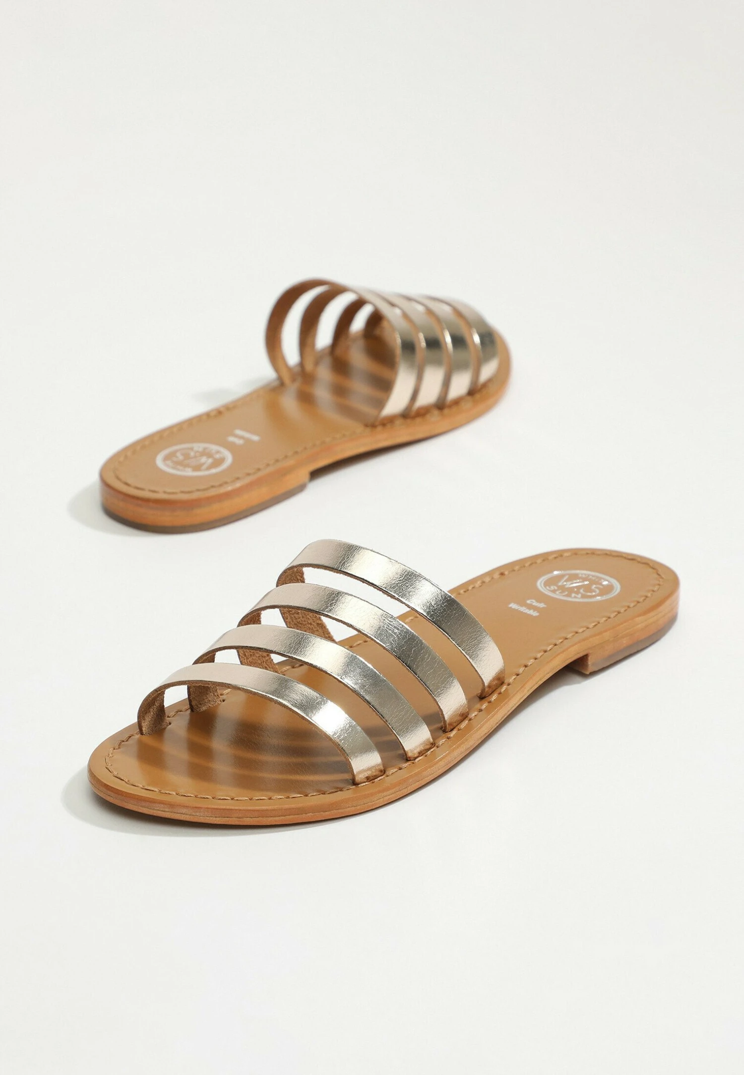 Arenal- Pantuflas - Gold 2 Arenal- Pantuflas - Gold - Imagen 2