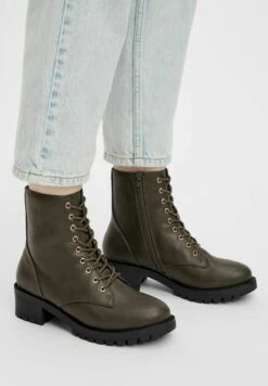 Bianco Biaclaire - Botines Con Plataforma - Khaki