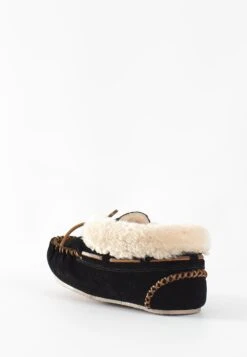 Minnetonka Chrissy - Pantuflas - Black -Mundo De Zapatos 9949d2ad18a440a2ba3734c535edcf6f