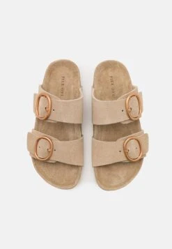 Pier One Leather - Sandalias Planas - Beige -Mundo De Zapatos 9b43ae7f6ea84e8787fe1a5129e1ca00