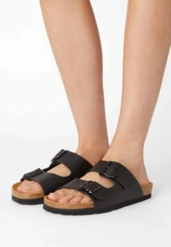 Korfu - Sandalias Planas - Schwarz