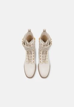 MICHAEL Michael Kors Rory Lace - Botines Con Cordones - Cream -Mundo De Zapatos a0dc72c1a5c44dada233a2346136f73a