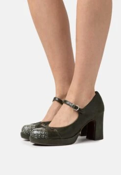 Chie Mihara Dazue - Zapatos De Plataforma - Khaki