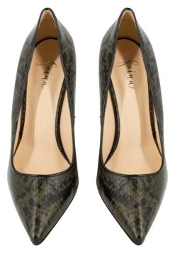 Faina Mit Reptil Prägung - Tacones - Grün Schlange 7 Faina Mit Reptil Prägung - Tacones - Grün Schlange -Mundo De Zapatos a3b8fd3386cd4de7a12f1ae38d9f026f