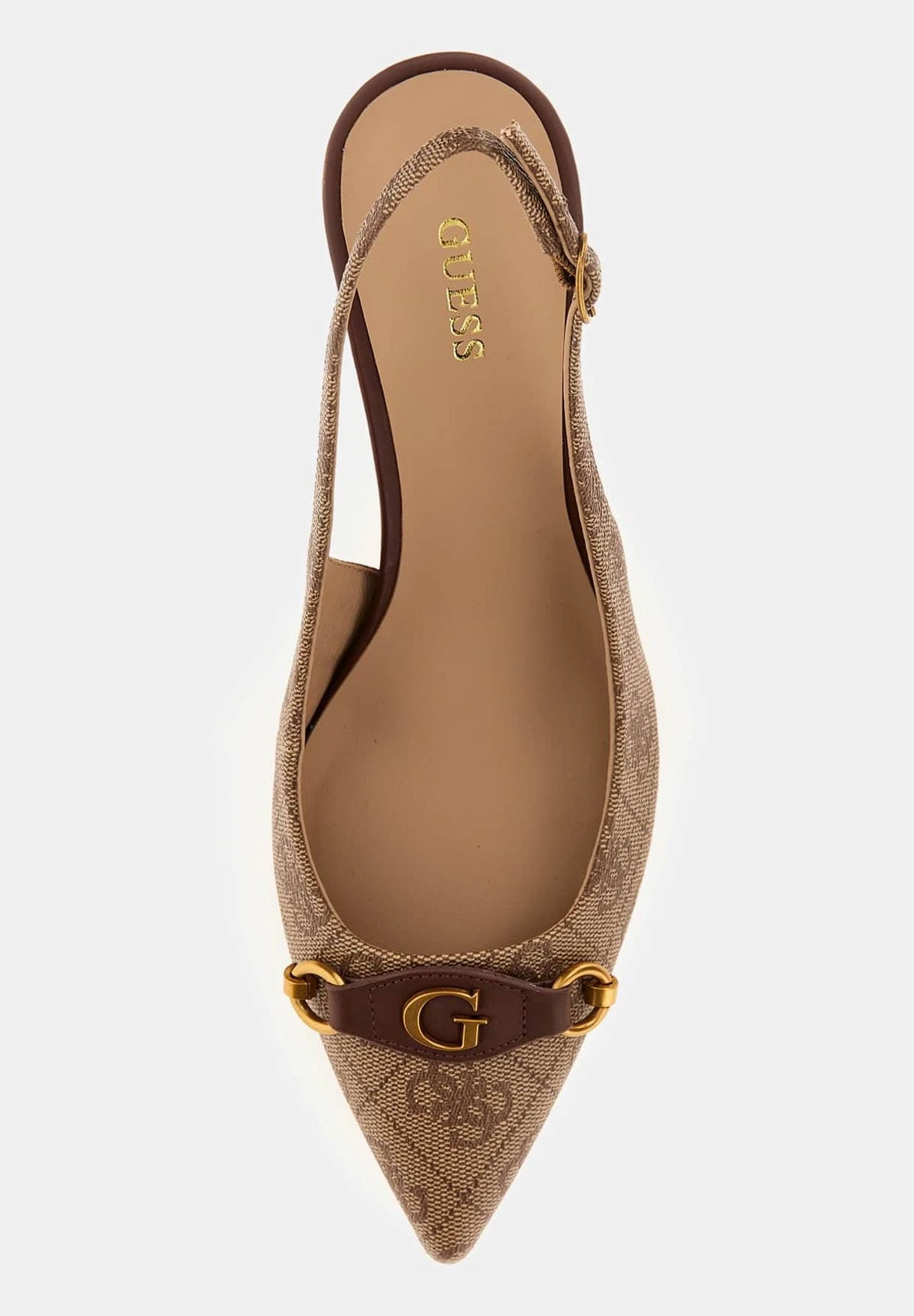 Guess Sdinee - Tacones - Beige/Brown 2 Guess Sdinee - Tacones - Beige/Brown - Imagen 2