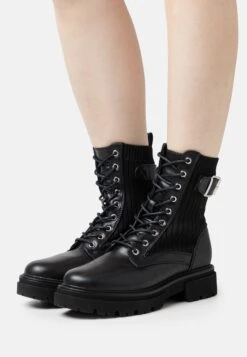 Anna Field Botines Con Cordones - Black