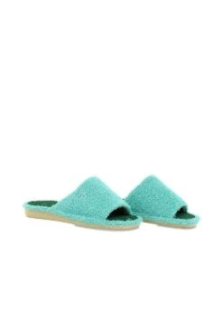 Spa Parquet Rizo - Pantuflas - Verde -Mundo De Zapatos a66ce3a810714129b0b66c4b0417df8e