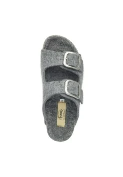 Scholl Ilary Fluffy - Pantuflas - Grey -Mundo De Zapatos a67afef2191840d4bef691d07090040f