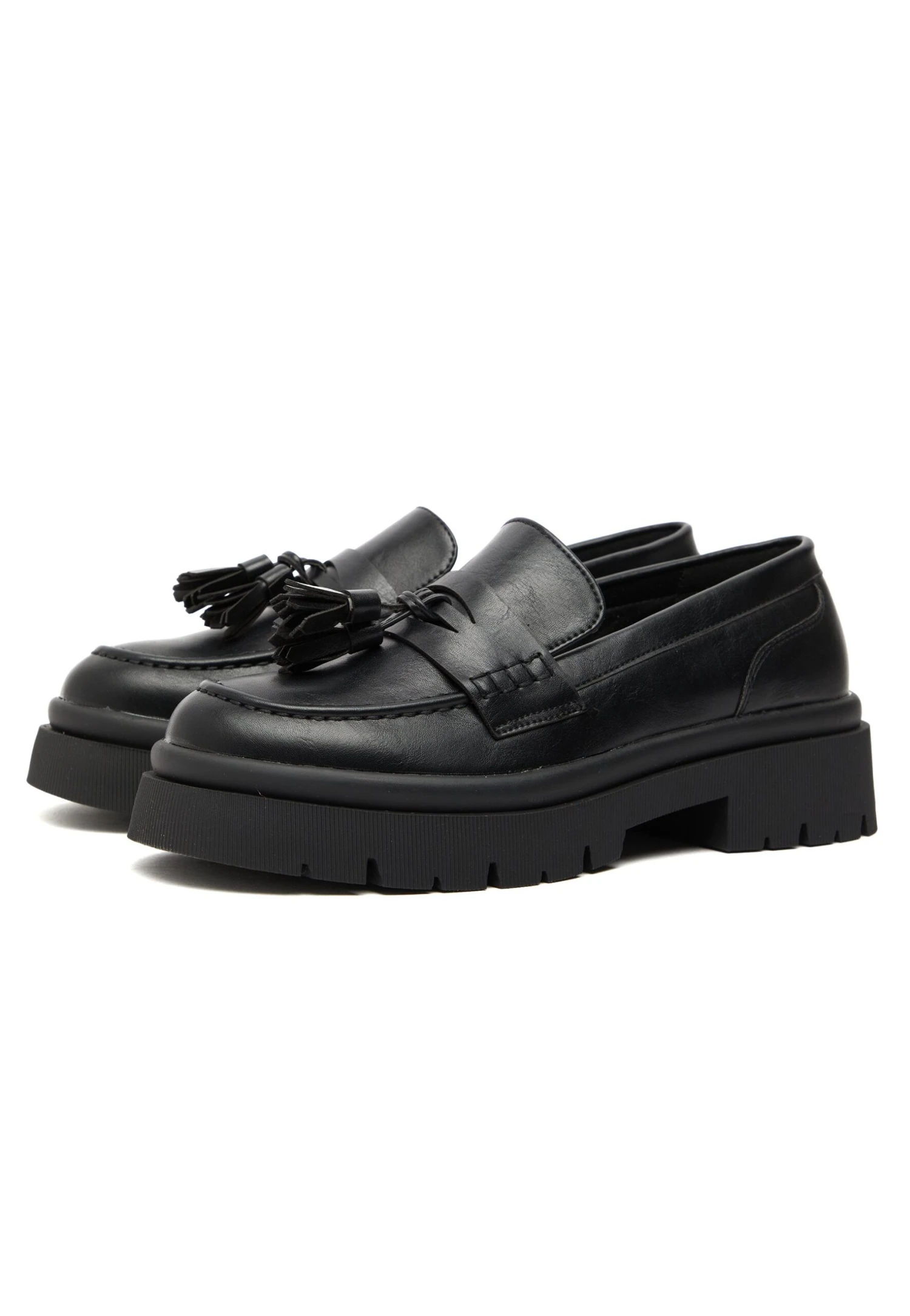 Leyton Chunky Tassel - Mocasines - Black 2 Leyton Chunky Tassel - Mocasines - Black - Imagen 2