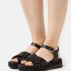 Geox Eolie - Sandalias Con Plataforma - Black