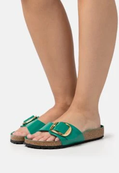 Birkenstock Madrid- Pantuflas - High Shine Green