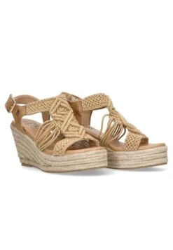 Arnelles - Sandalias De Cuña - Brown -Mundo De Zapatos aee1c953fbec4a84a7606a687e311aa7