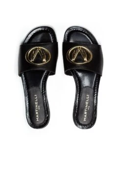 Elysees- Sandalias Planas - Black -Mundo De Zapatos b51e610ba39c47ffb5878882e9033d3b