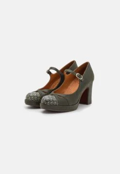 Chie Mihara Dazue - Zapatos De Plataforma - Khaki -Mundo De Zapatos b5954de4407d4507b4084c7304419143