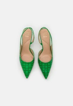 Dune London Century - Tacones - Green -Mundo De Zapatos ba8308ba340b456db38407e47e9f120a