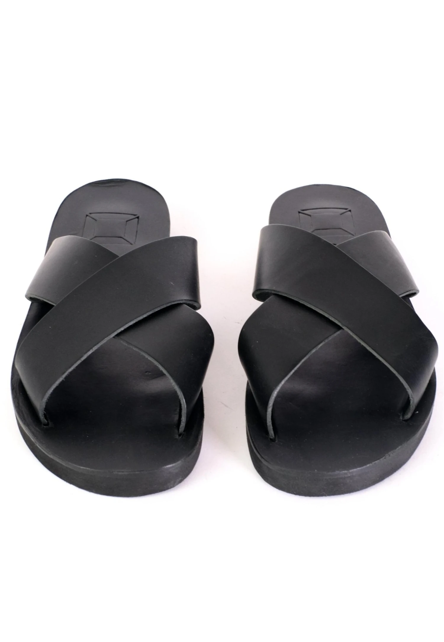 '24 Leather Flat - Sandalias Planas - Schwarz 3 '24 Leather Flat - Sandalias Planas - Schwarz - Imagen 3