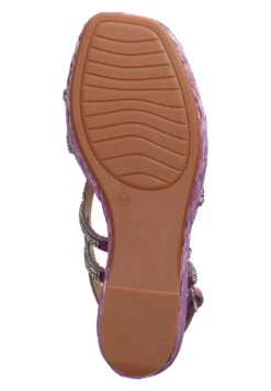 Alma En Pena Sandalias De Cuña - Violett -Mundo De Zapatos bc44160ee26d42339181754d4b06e2cd