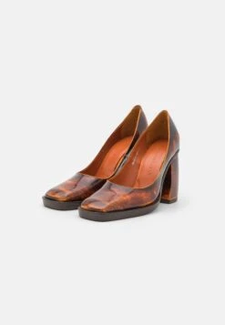 Bowed Combo Abrasivato - Zapatos Altos - Brown -Mundo De Zapatos bf97a7f993fa41859c0e3409aaabcf96