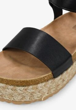 Sandalias De Cuña - Black 7 Sandalias De Cuña - Black -Mundo De Zapatos c0e79fad7e68490c9b5ae0b7dd2ac0c7