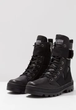 Palladium Pallabosse Tact - Botines Con Cordones - Black -Mundo De Zapatos c42d3f12aeba4189a17b76e42f3d26a6