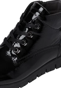 Tamaris Comfort - Botines Con Plataforma - Black Patent -Mundo De Zapatos c96830733c654b4f96186d205c4695fb