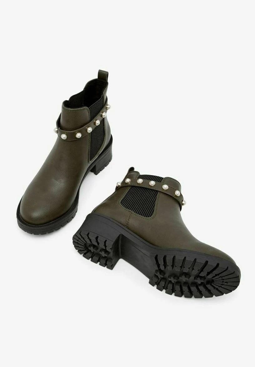 Bianco Biaclaire Chelsea Carnation - Botines Bajos - Olive 6 Bianco Biaclaire Chelsea Carnation - Botines Bajos - Olive - Imagen 6