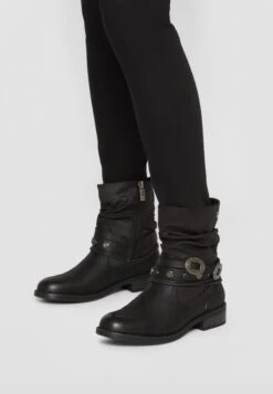 MTNG Persea - Botines Bajos - Black -Mundo De Zapatos cde7a972539843c68262c1764d889e83