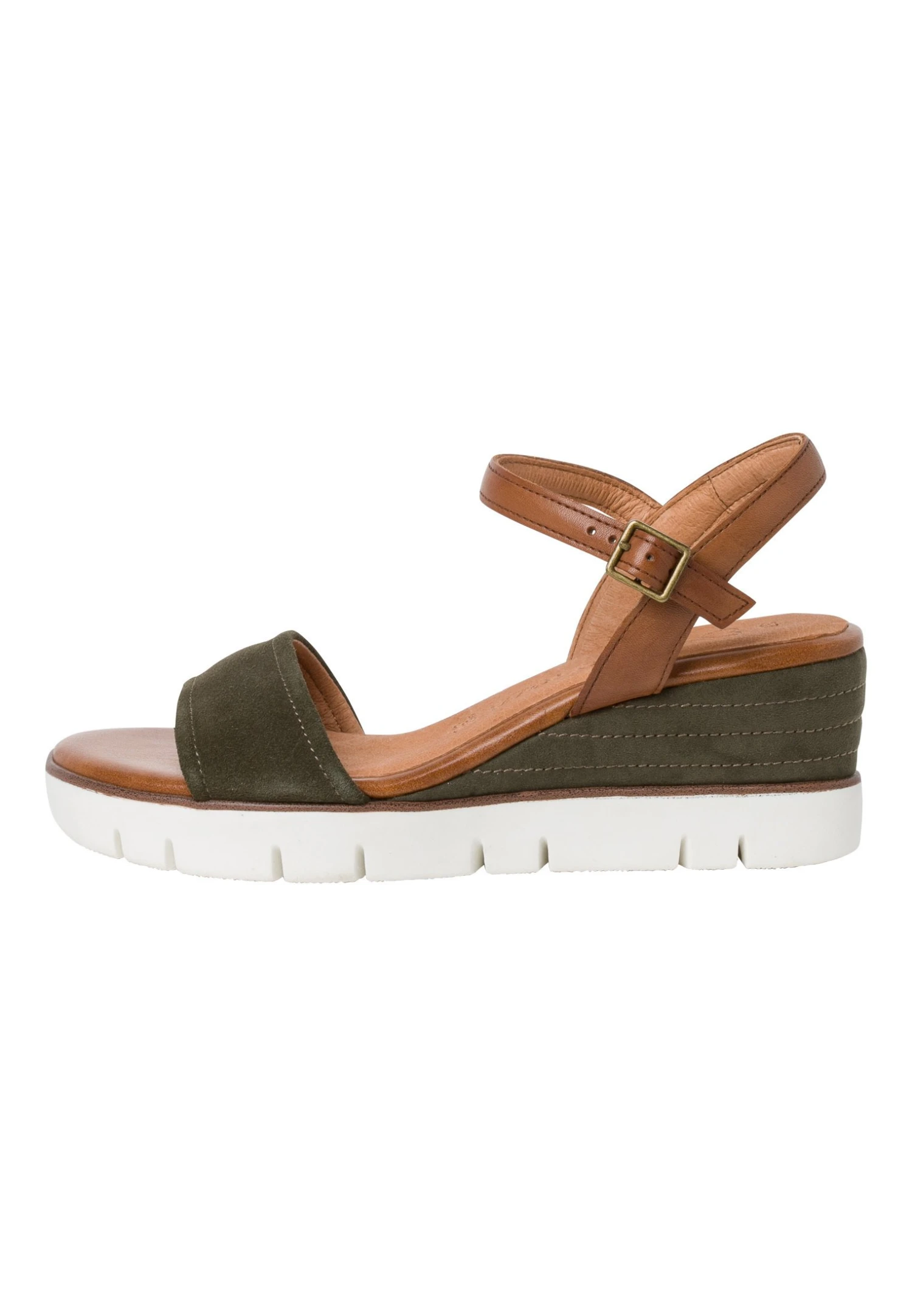 Marco Tozzi Sandalias Con Plataforma - Khaki Comb 1 Marco Tozzi Sandalias Con Plataforma - Khaki Comb