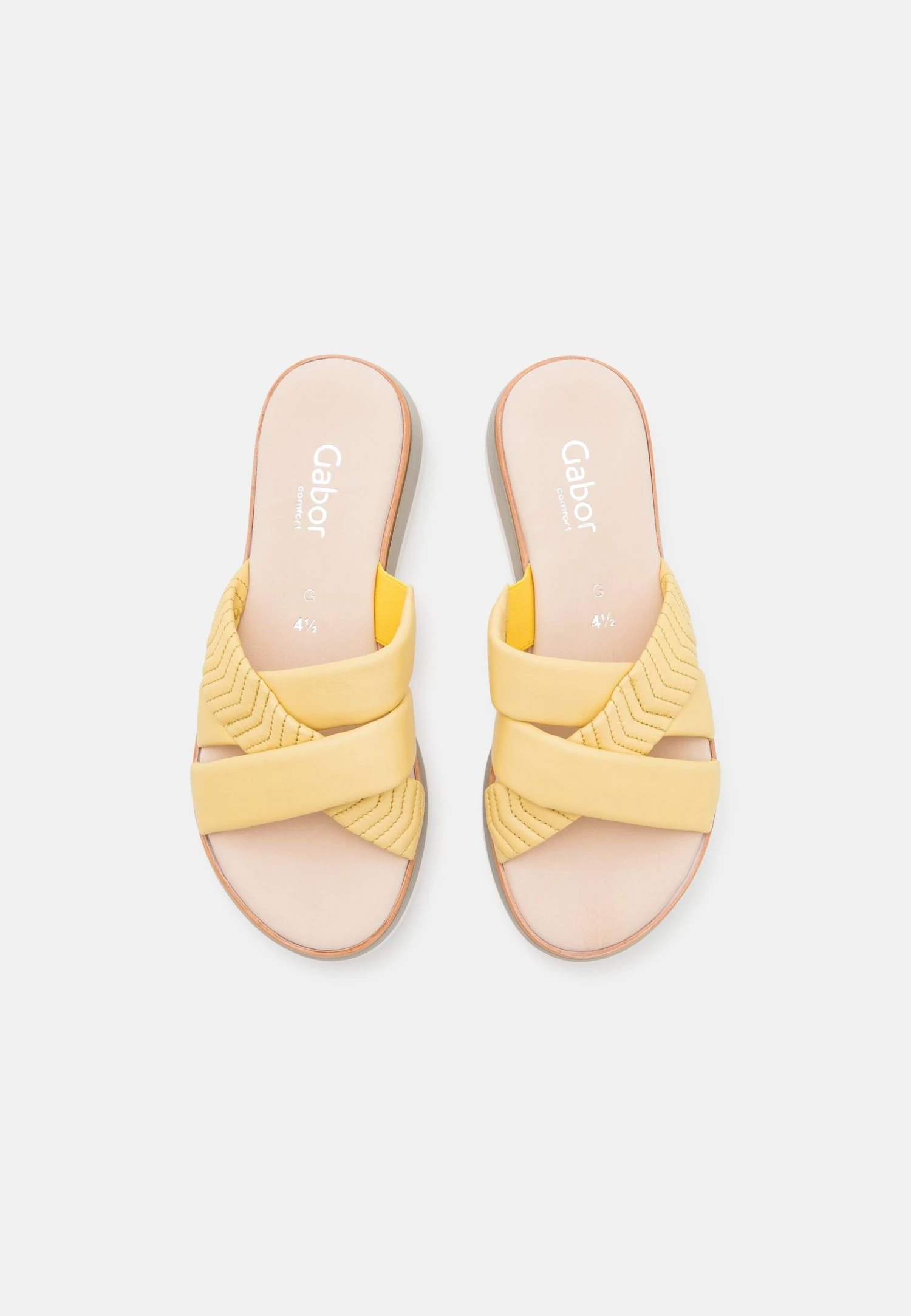 Gabor Comfort Sandalias Planas - Lemon 6 Gabor Comfort Sandalias Planas - Lemon - Imagen 6