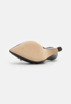 Tory Burch Eleanor Sling Back- Tacones - Black -Mundo De Zapatos d47f8449bd074793866f6170a964224d