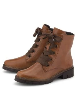 Ara Botines Con Cordones - Mittelbraun -Mundo De Zapatos d7e419eb6cb2429ba743369bb9e88156