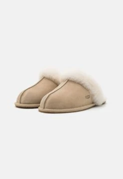 Ugg Scuffette - Pantuflas - Mustard Seed/Natural -Mundo De Zapatos d95b8fa72fdd4e1ab77c492f1e561c8e