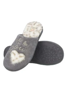 De Casa - Pantuflas - Gris -Mundo De Zapatos d9b8c9c64c7b4350a837fb05845c839e