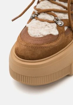 Casadei Nexus Skipass - Botines Con Cordones - Brown/White -Mundo De Zapatos e1724ed072294cd295530743f35c0e1f