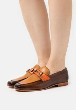 MELVIN & HAMILTON Bridgette 2 - Mocasines - Imola-Mid Brown/Imola-Lion/Imola-Orange