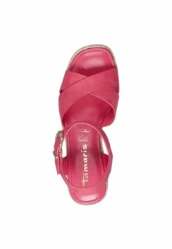 Tamaris Sandalias De Tacón - Raspberry -Mundo De Zapatos e7a375eafe3a4f34bfb05804e259c43e