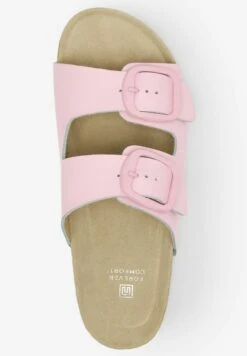 Next Double Strap - Sandalias Planas - Pink -Mundo De Zapatos e8e854df8a07423d9609783d7311c33c