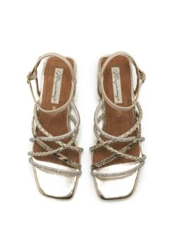 Sandalias - Oro -Mundo De Zapatos edc574bc7bc34d599d59cc354346da00