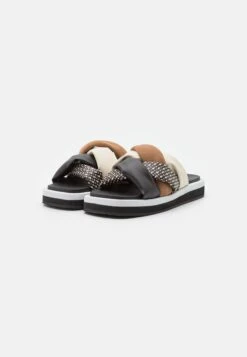 Boss Allie Braid Slide - Sandalias Planas - Black -Mundo De Zapatos f20cb56f130b4e89a40b02a934d58ffa
